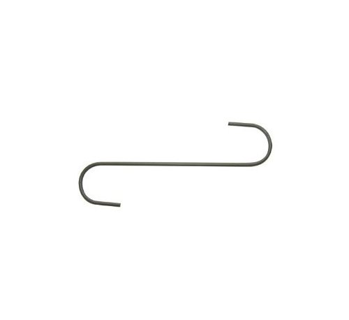 Panacea89012 Garden S Hook, Black, 6-Inch, Pack of 2