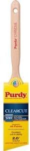 Purdy 144152120 2" Nylon/Polyester Stiff Clearcut Glide Angular Paint Brush - 6ct. Case