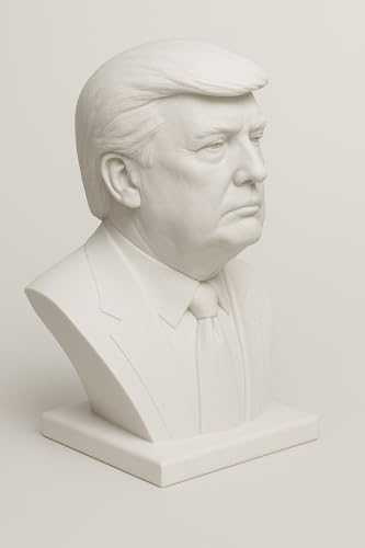 Donald Trump Bust Trump Statue Trump Sculpture, 3D Printing Model Figurines, Desk Decoration Political Gift 10CM/3D Printed Bust Sculpture Political Collectible Decor