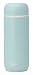 Mira 7oz Insulated Small Thermos Flask | Kids Vacuum Insulated Water Bottle | Leak Proof & Spill Proof | Pearl Blue
