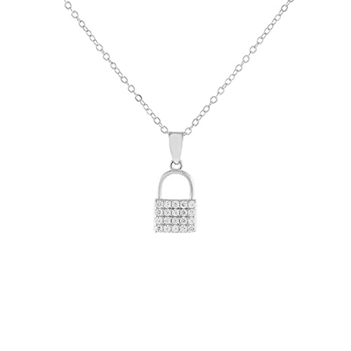 Collier pavé entièrement percé WZGWDC, éclat scintillant durable