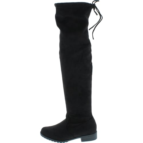 Forever Link Jalen-H4 Women's Over The Knee Thigh High Flat Boot2