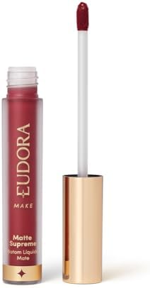 Eudora Batom Líquido Matte Supreme Bordô Aveludado 4,0ml