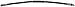 Dorman H621691 Brake Hydraulic Hose Compatible with Select Mercedes-Benz Models