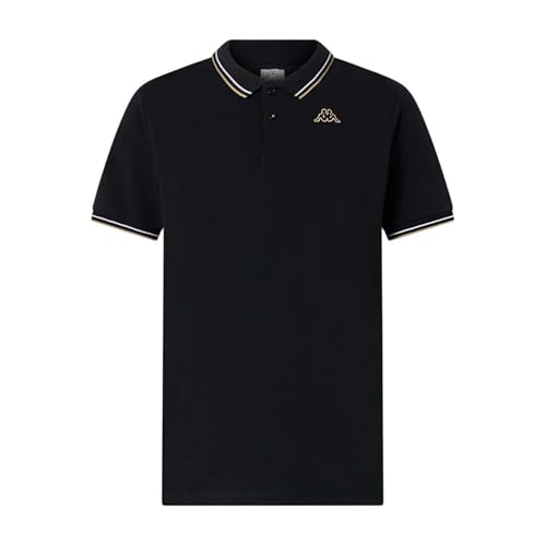 Kappa Polo Ezio 2 Noir pour Homme, Taille S