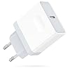 Cargador USB C, Enchufe Rapida Replacement for iPhone 16/16 Pro/16 Pro Max/16 Plus/15/14/13/12/11/8/XS/XR/SE, Pad, Lynban 20W USBC Carga Rapido Tipo C Cabezal Adaptador Pared Cargado Corriente Charger