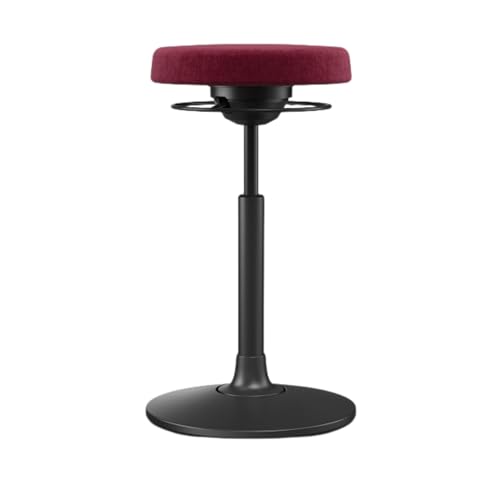 Moll S1 Sitz- & Stehhocker höhenverstellbar | bequemer Bürohocker mit gefederter 3D-Mechanik | ideal fürs ergonomische Homeoffice | Wipp- & Schwenkfunktion fördert Rückenmuskulatur | Made in Germany