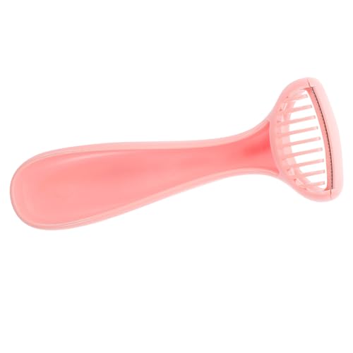 CALLARON Cuchillo De Depilación Indoloro Maquinillas De Afeitar De Viaje Para Mujeres Recortadora Maquinilla De Afeitar Facial Maquinilla De Afeitar Para Mujer El Plastico Rosa
