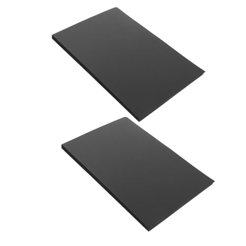 Papel de Cartón Negro 60 Unidades para Manualidades y Scrapbooking