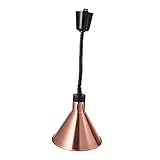 Lampe alimentaire commerciale : lustre télescopique, réglable en hauteur de 60 à 180 cm, pour répondre à vos exigences dans les différentes positions, lampe chauffante alimentaire.