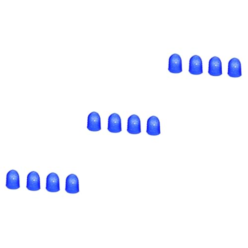 ERINGOGO シリコンギタープロテクター フィンガーガード ウクレレ エレキギター マンドリン用 ネイビー 快適 丈夫 フィット 4個*3