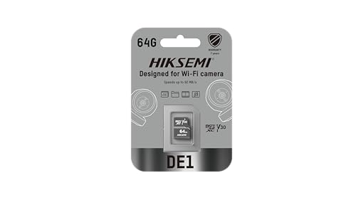 Tarjeta de Memoria V30 de 64GB con 7 Años de Garantía y Velocidad de 92MB/s para Vídeo Continuo