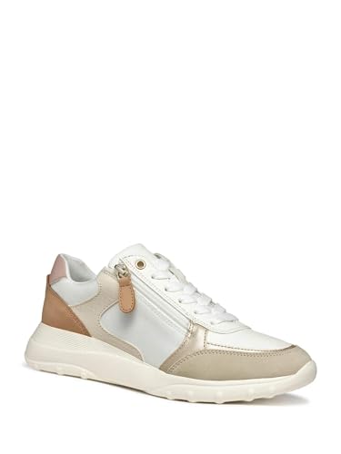 Geox Trainers Alleniee White : baskets en cuir de qualité supérieure - 2