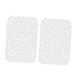 Photo Gallery holidyoyo 2 pezzi tappetini antiscivolo per lavello pvc trasparente cuscini drenanti per cucina resistenti al calore e facili da installare per drenaggio e circolazione aria Photo Gallery holidyoyo 2 pezzi tappetini antiscivolo per lavello pvc trasparente cuscini drenanti per cucina resistenti al calore e facili da installare per drenaggio e circolazione aria