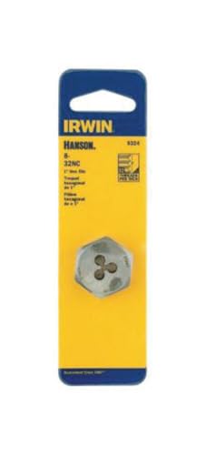 Terraja hexagonal 10-24 NC Irwin de 1 pulgada para reparar roscas de tornillos 5