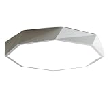 Plafoniere a LED da soffitto, plafoniere Moderne da 24 W, per Cucina, Sala da Pranzo, Vicino al soffitto, plafoniere a Filo per corridoio, Armadio, Lavanderia (Bianco 40 cm)