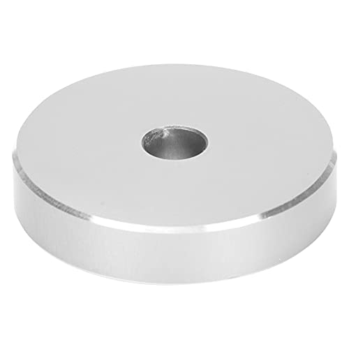 Adattatore per Dischi, Adattatore per Giradischi in Alluminio, Accessorio per Grammofono RPM, Adattatore RPM in Alluminio, Accessori per Strumenti