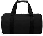 Everest 16-Inch Duffel rond, noir, taille unique