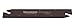 Accusize Industrial Tools 0.120'' by 4.33'' Ncih26-3 Positive Stop Adjustable Blade for Self Lock Cutoff Insert Gtn-3, 2402-0006