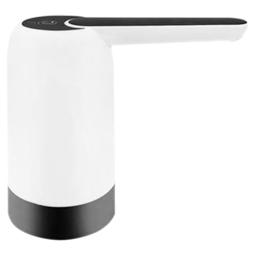 Toddmomy Bomba Dispensadora de Agua Eléctrica para Botellas de Plástico Blanco, Ligera Salida Continua, Adecuado para Uso en Oficina y Hogar