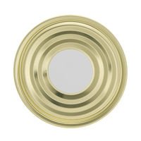 Dosendeckel aus Blech Größe 99 mm, Farbe Neutral ohne Druck