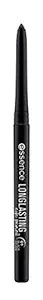 essence | 5-Pack Black Longlasting Eyeliner Pencil | Water-Resistant & Applies Smoothly & Evenly | Retractable | Vegan & Paraben Free | Cruelty Free