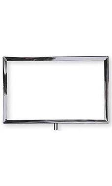 6pc, Large Stem Mount Metal Sign Holder