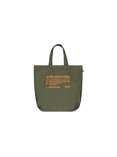 Alpha Industries Shopper Sac Dark Olive pour remplacer vos sacs fragiles par un cabas robuste