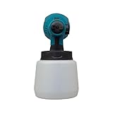 Heoscus Kompakte Tragbare Farbspritzpistolen Mit Verstellbarer Düse Für Mehrere Oberflächen Malerarbeiten Hausrenovierungs Und Handwerksprojekte Einheitliches Beschichtungssprühwerkzeug