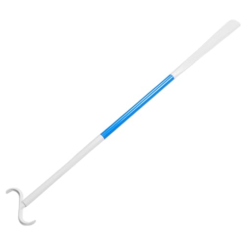 Anneome Long Handle Shoe Horn Dressing Stick for Seniors Multi Functional Sock Remover Tool for Elderly Pregnant Women Lightweight Portable for Home Travel Use