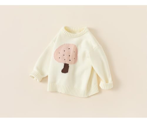 Kids Girls Boys Knitted Round Neck Long Sleeve Sweater Cute Printed Autumn/Winter Pullover Top3