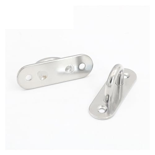 Crochets pour balançoires 6mm - Plaque œillet inox pour fixation plafond - 6