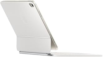 Apple Magic Keyboard: Keyboard and Case for iPad Air 11-inch (M2 and M3) and iPad Air (4th and 5th Generation), US English — White
