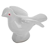 Décoration multifonctionnelle : idéale comme élément décoratif pour les toits de pigeonniers ou comme ornement , offrant une grande polyvalence. petite statuette d'oiseau en céramique