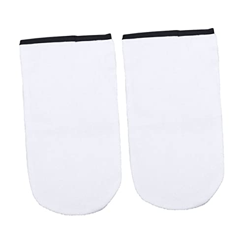 MERRYHAPY Self-Apply White Wax Spa Gloves Moisturizing Hand Waxing Mittens for Professional Salon Home Use
