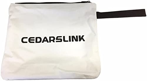 Cedarslink Dj Event Facade White/Black Scrim Metal Frame Booth + Travel Bag Case 14Lb #TOP4