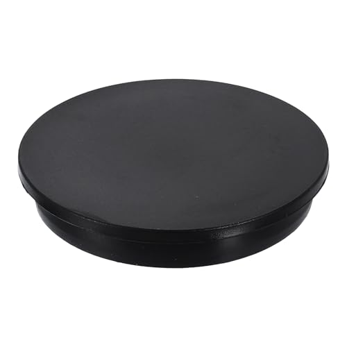 Image of uxcell Silicone Hole Plug, Waterproof Round Rubber Stoppers Bottle Seal Plugs Tube Pipe End Caps for 105mm /4.13 inch Hole for Bathtub Bottle, Black