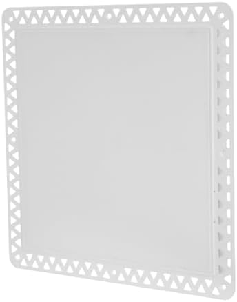 Genel Beyaz Plastik Alçıpan Tavan ve Duvar Erişim Paneli Dayanıklı Plastik Kapak Elektrik ve Sıhhi Tesisat için Ev ve Ofis Kullanımı - Görsel 1