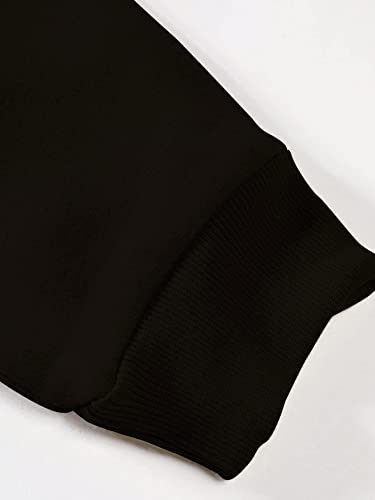 WDIRARA Men's Dragon Letter Graphic Print Sweatshirt Long Sleeve Round Neck Tops Casual Pullovers4