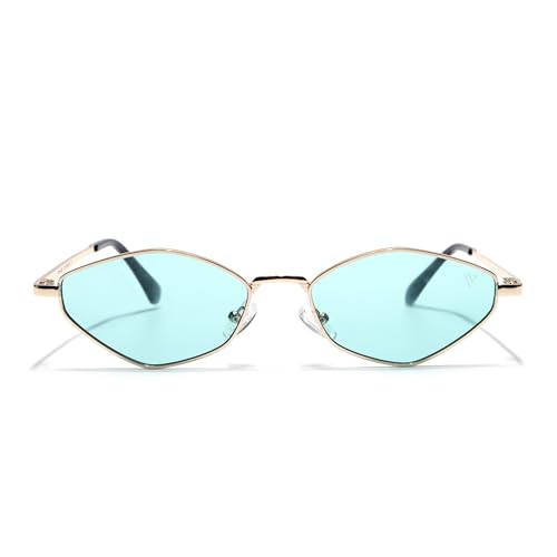 Image of Voyage UV Protection Hexagon Sunglasses for Men & Women