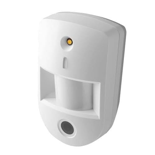 Lupus Electronics 12073 PIR Netzwerkkamera V3, Bewegungsmelder mit eingebauter VGA Kamera für die Lupus SmartHome Alarmanlagen, Weiß, 120 x 72 x 52, 1