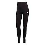 adidas Women's Future Icon Three Stripes Leggings, Black, Small
