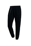 Flatlock-Nähte JAKO Herren Jogginghose Classic Team mit Bündchen, schwarz, 5XL