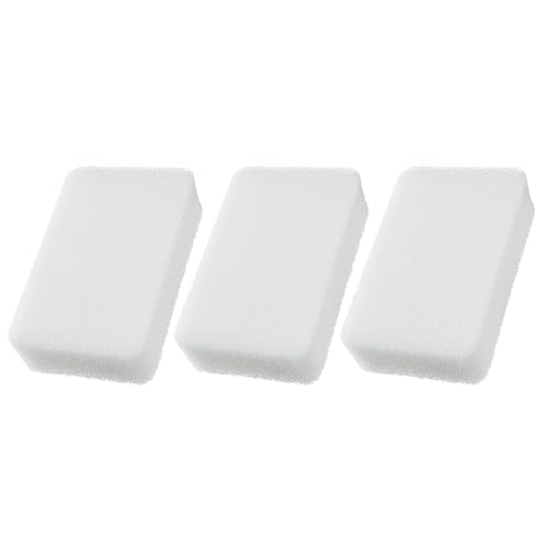 Image of Kamenoko Sponge - White - Set of 3 - Kitchen Sponges for Cleaning Dishes and Pans - Odor-Resistant - Made in Japan