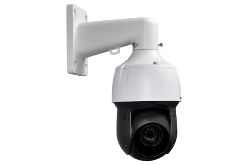 Lorex Indoor/Outdoor 1080p Pan & Tilt Metal Dome Security Camera, Add-On PTZ Analog Camera for Wired Surveillance System, Color Night Vision, 25x Optical Zoom (M. Refurbished)