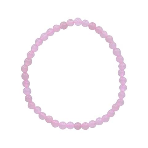 Tadd Art Minerals Rose Quartz Sphere 4 mm Bracelet Cover