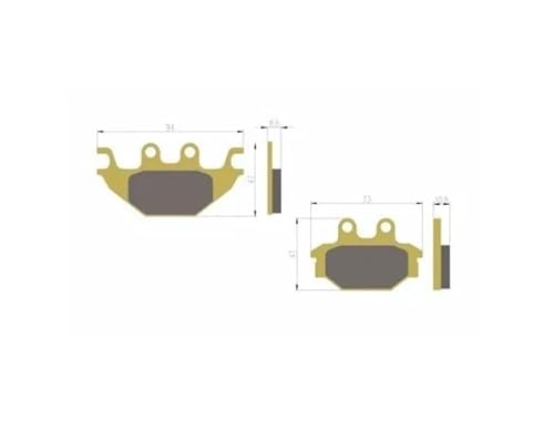Pastilha de Freio Traseira D4fr4 Next 250