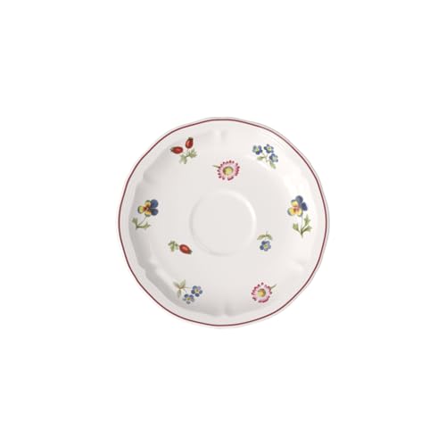 Villeroy & Boch Premium Porcelain Petite Fleur Saucer for Tea Cup, Multi-Colour