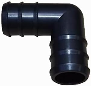 Barbed 3/4 Inch Elbow Connector Fitting (100)