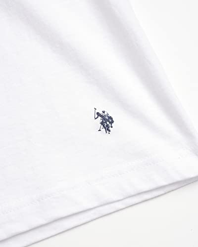 U.S. Polo Assn. Men's Undershirts - 4 Pack V Neck Undershirts for Men (S-XL)4